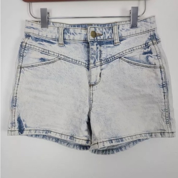 Universal Thread Pants - 👜Universal thread size 2 Denim High-Waisted Shorts acid wash